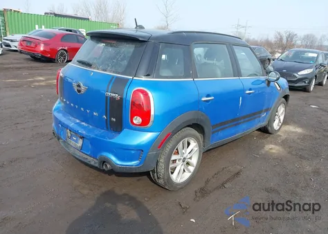 2014 Mini Countryman Cooper S z USA, uszkodzony, nr VIN WMWZC5C57EWP39564